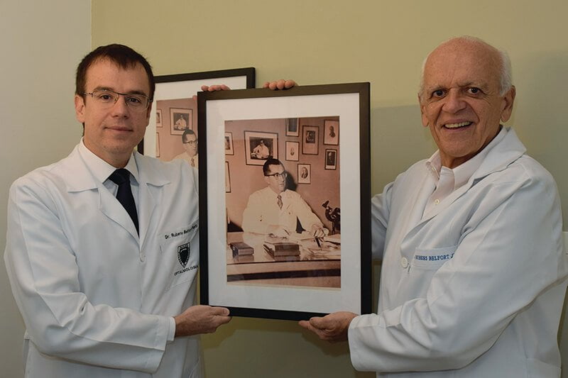 Prof. Dr. Rubens Belfort Neto and Prof. Dr. Rubens Belfort Jr.