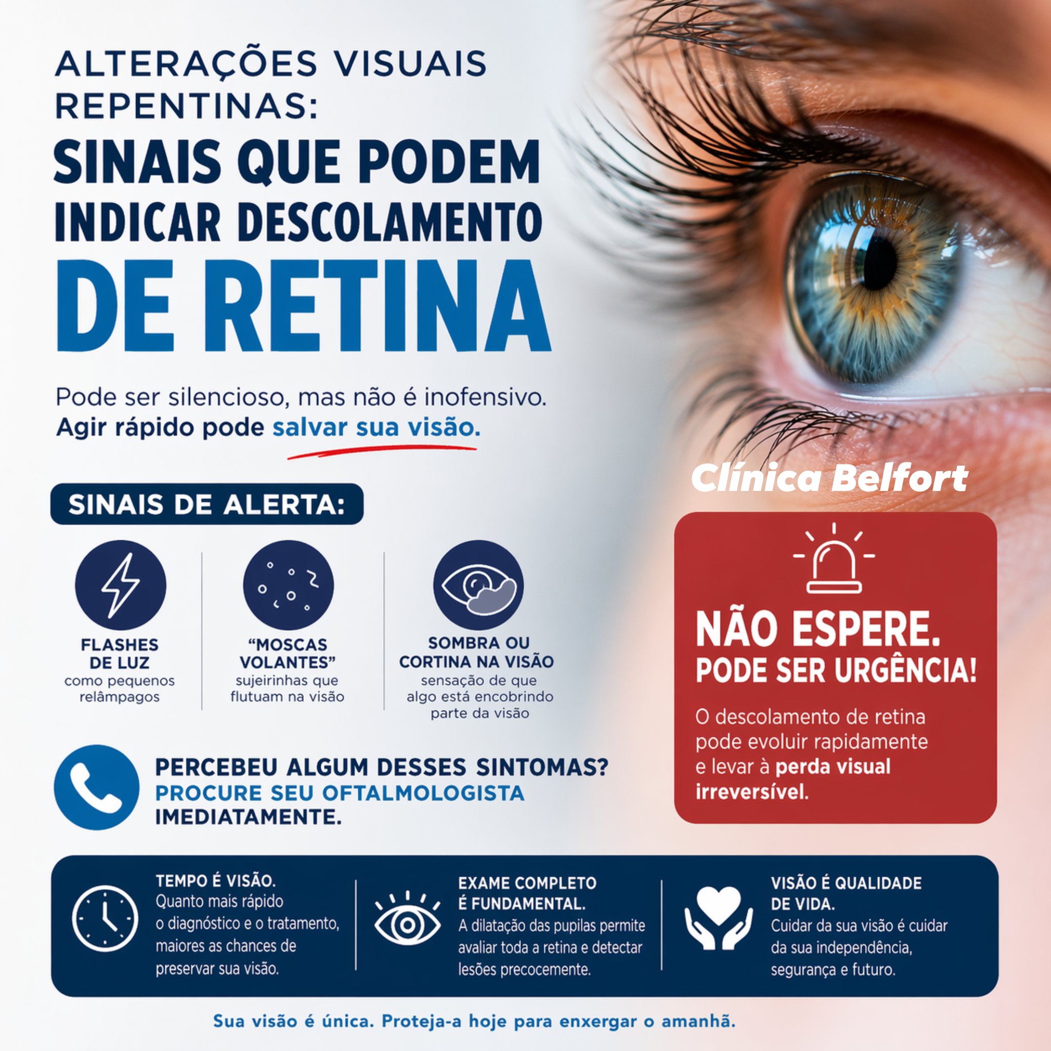 descolamento de retina